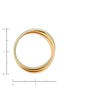 Кольцо из комбинированного золота 585 пробы Л05134869 фото 4