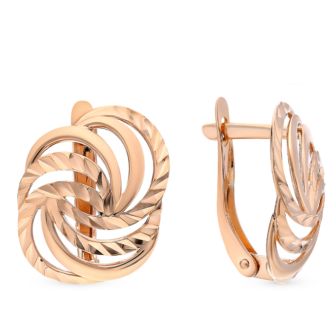 Серьги из золота 585 пробы
