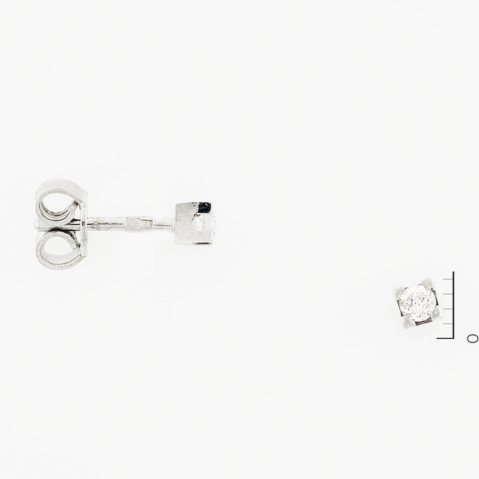 Серьги из золота 750 пробы c бриллиантами, Л 3012 9505 за 20720