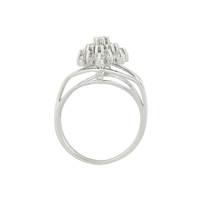 Кольцо из золота 585 пробы c бриллиантами, Л 0616 8922 за 45900