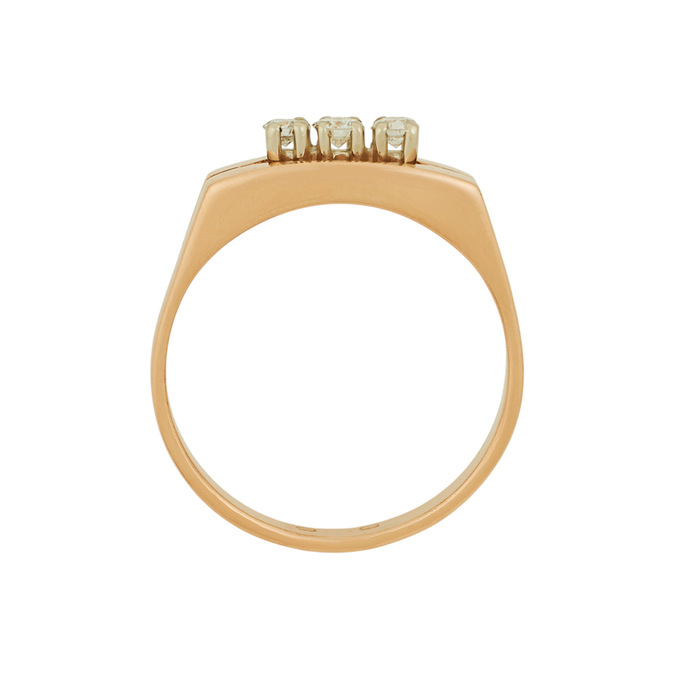 Кольцо из золота 585 пробы c бриллиантами, Л 4807 5554 за 39920