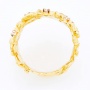 Кольцо из желтого золота 750 пробы c 8 бриллиантами Л30117548 фото 3