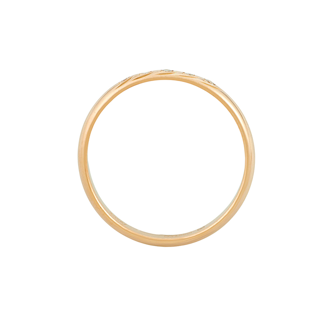 Кольцо из золота 585 пробы c бриллиантами, Л 2415 4459 за 33200