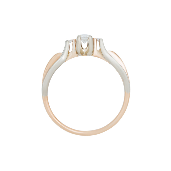 Кольцо из золота 585 пробы c бриллиантами, Л 2811 5481 за 44400