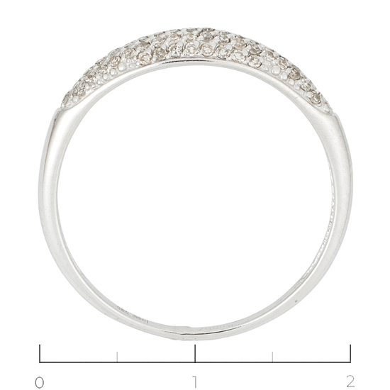 Кольцо из белого золота 585 пробы c 72 бриллиантами, Л37059449 за 16720