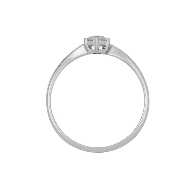 Кольцо из золота 585 пробы c бриллиантом, Л 0616 6440 за 55520