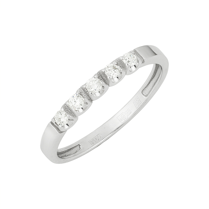 Кольцо из золота 585 пробы c бриллиантами, Л 6302 5826 за 20400