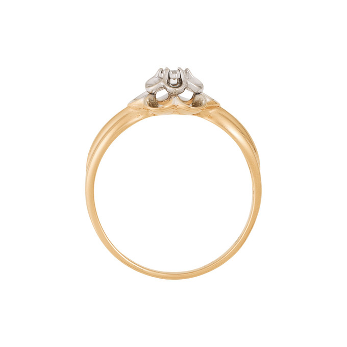 Кольцо из золота 585 пробы c бриллиантами, Л 3009 7535 за 39120