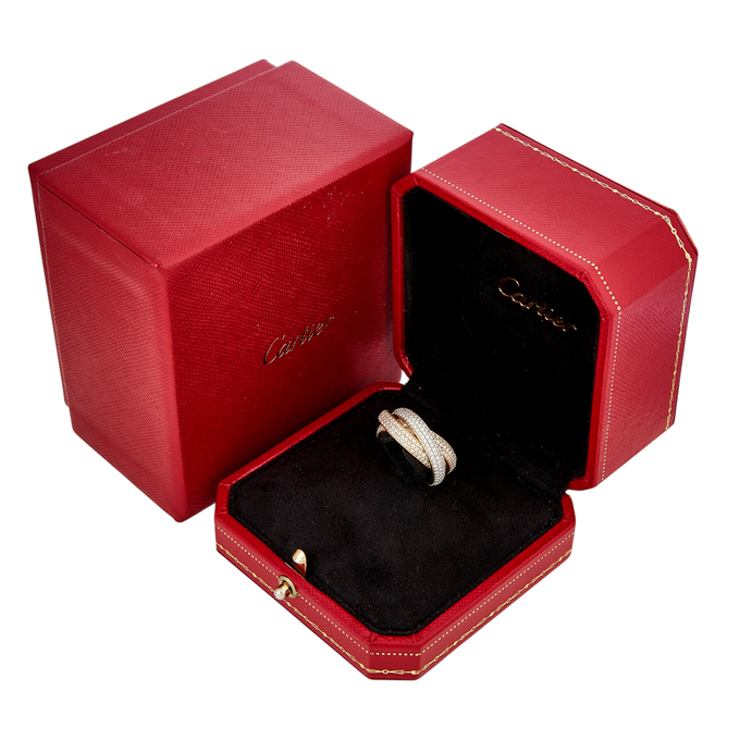Кольцо Cartier Trinity, Л 2813 7797 за 880000
