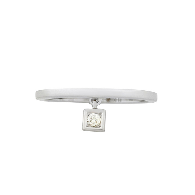 Кольцо из золота 585 пробы c бриллиантом, Л 1912 0769 за 15500