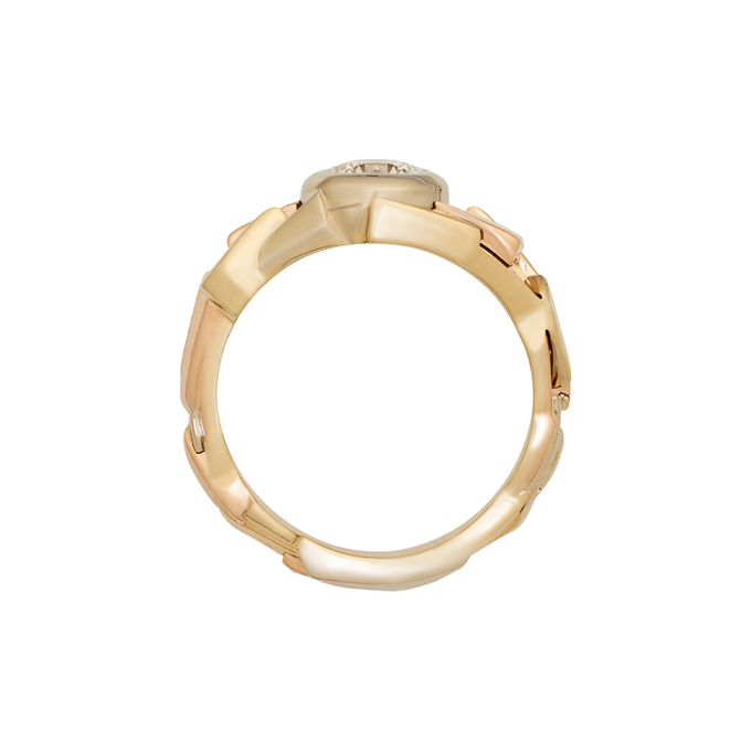 Кольцо из золота 585 пробы c бриллиантом, Л 2811 8167 за 705000