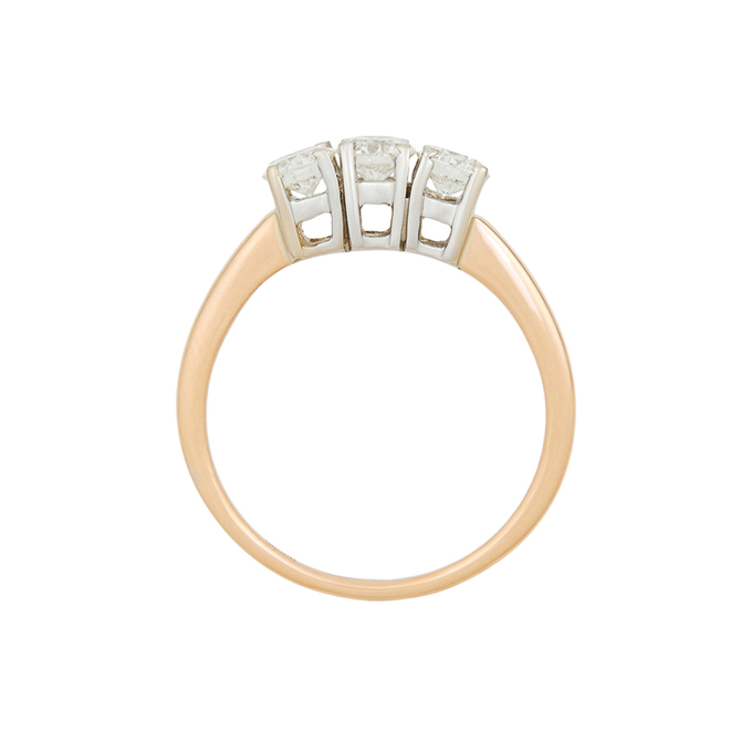 Кольцо из золота 585 пробы c бриллиантами, Л 2809 7526 за 209000