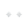 Серьга из золота 585 пробы с бриллиантами