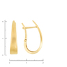 Серьги из золота 585 пробы