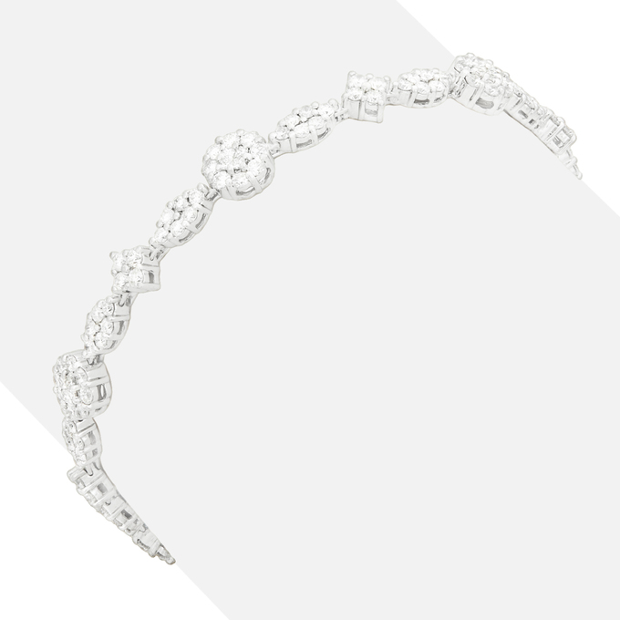 Браслет из золота 750 пробы c бриллиантами