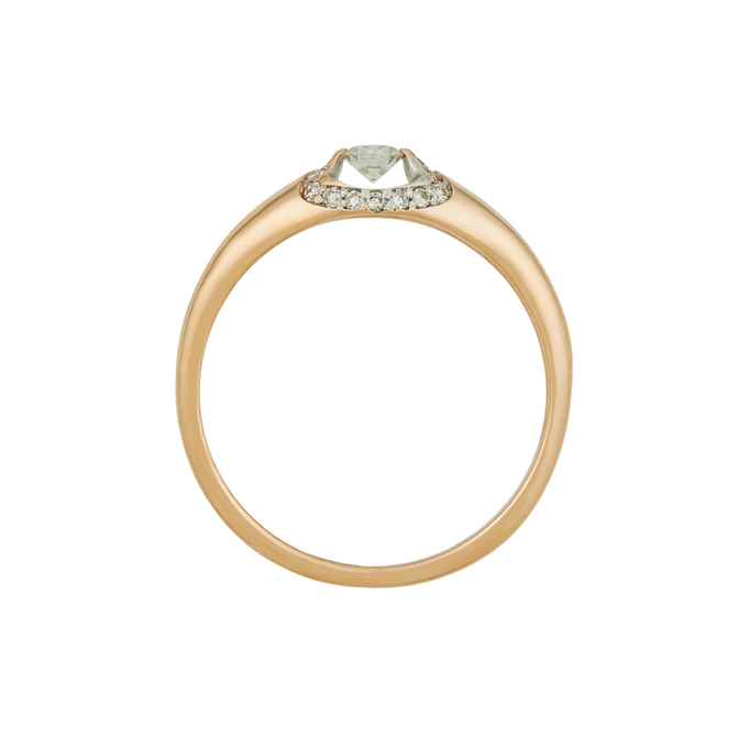 Кольцо из золота 585 пробы c бриллиантами, Л 5703 8547 за 37440