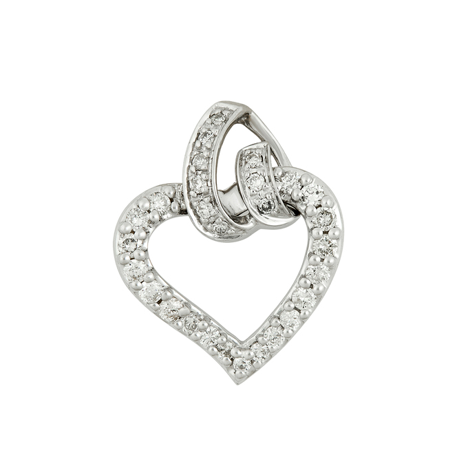 Подвеска из золота 750 пробы c бриллиантами