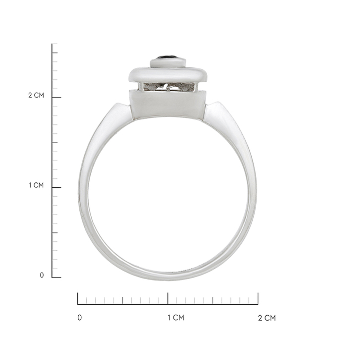 Кольцо из золота 585 пробы c сапфиром, Л 0808 7891 за 54000
