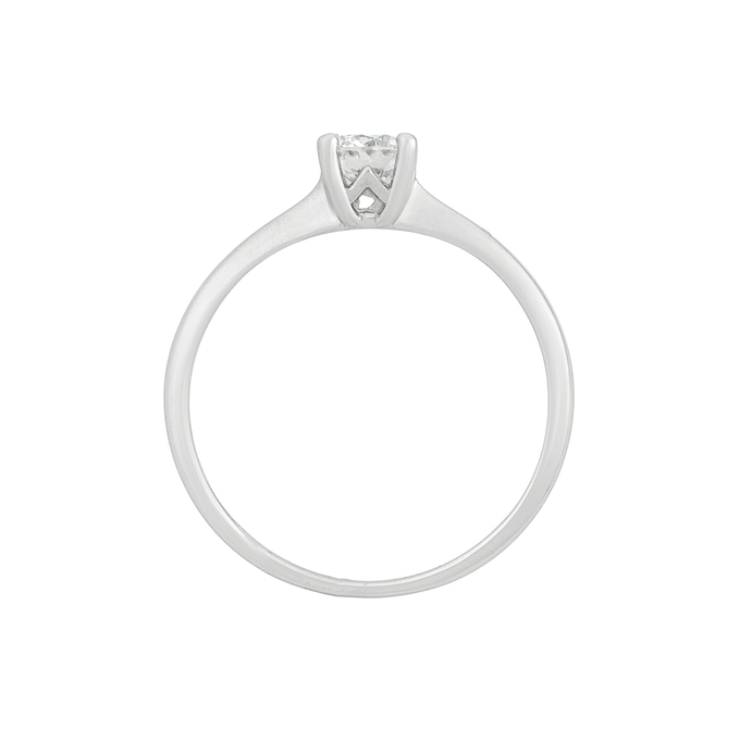 Кольцо из золота 585 пробы c бриллиантом, Л 0911 2218 за 116720