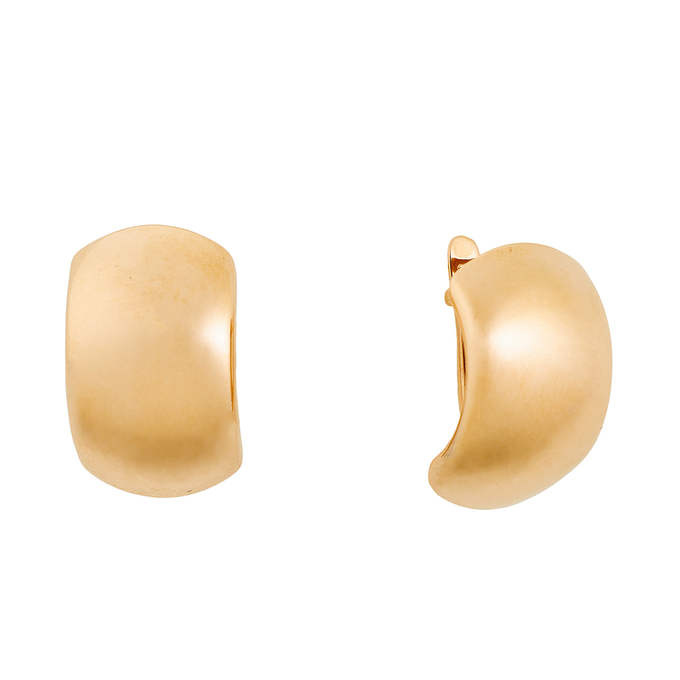 Серьги из красного золота 585 пробы