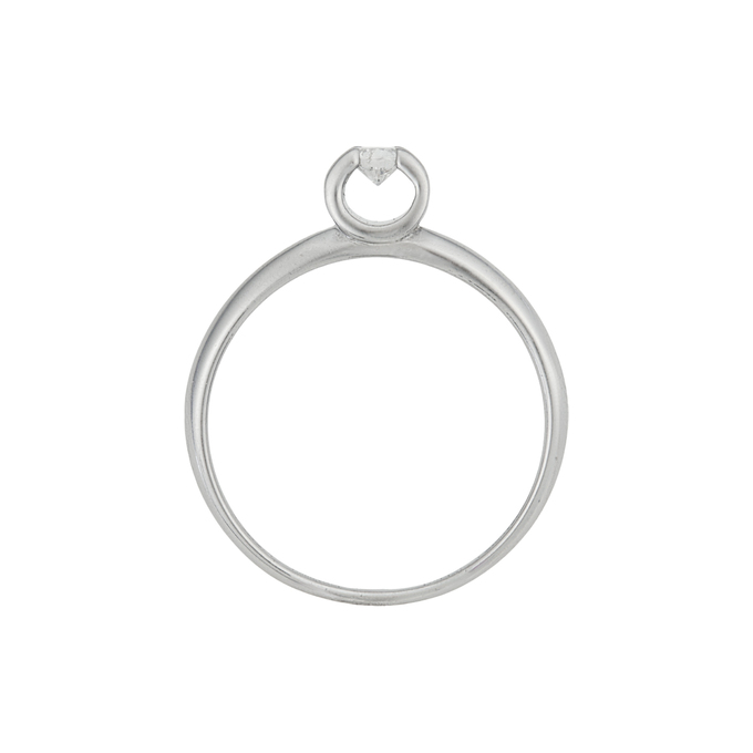 Кольцо из золота 585 пробы c бриллиантом, Л 6002 5066 за 41200