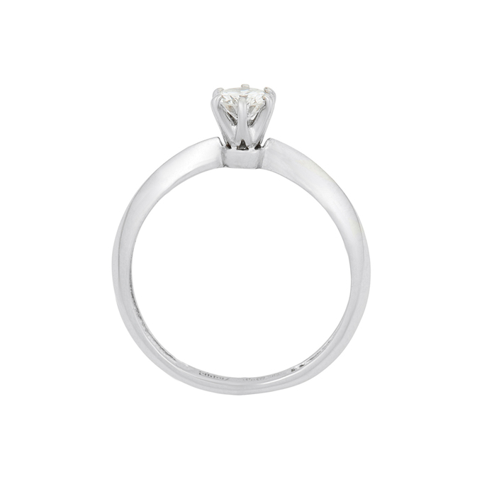 Кольцо из золота 585 пробы c бриллиантом, Л 1116 3227 за 50560