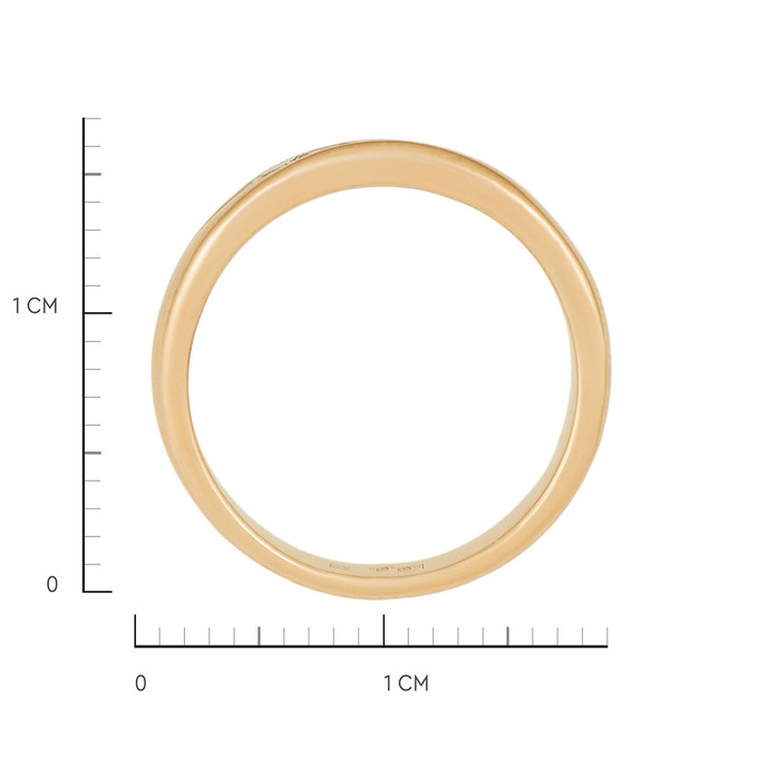 Кольцо из золота 585 пробы c бриллиантами, Л 5406 2223 за 51450