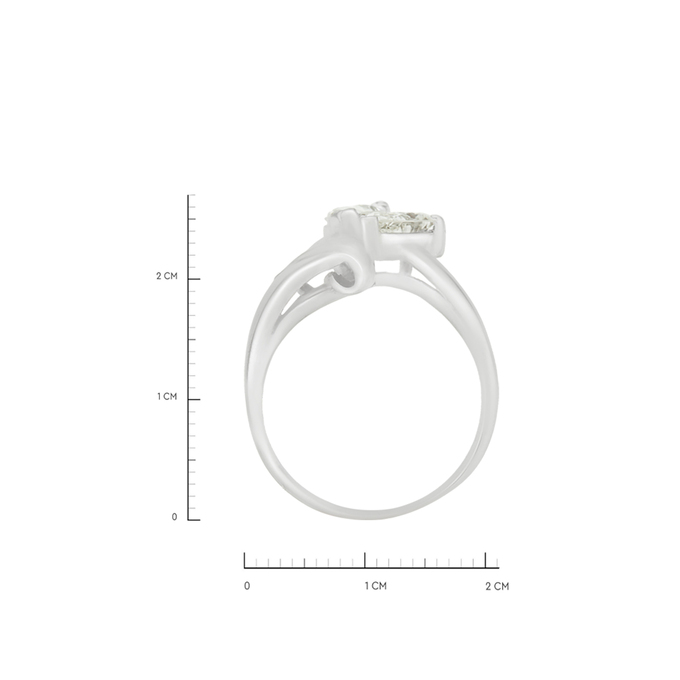 Кольцо из золота 585 пробы c бриллиантами, Л 4707 6130 за 350000