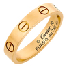 Кольцо обручальное Cartier золото, 750, 3 к.,3,1 гр. (чистый вес 3,1 гр.) Love
