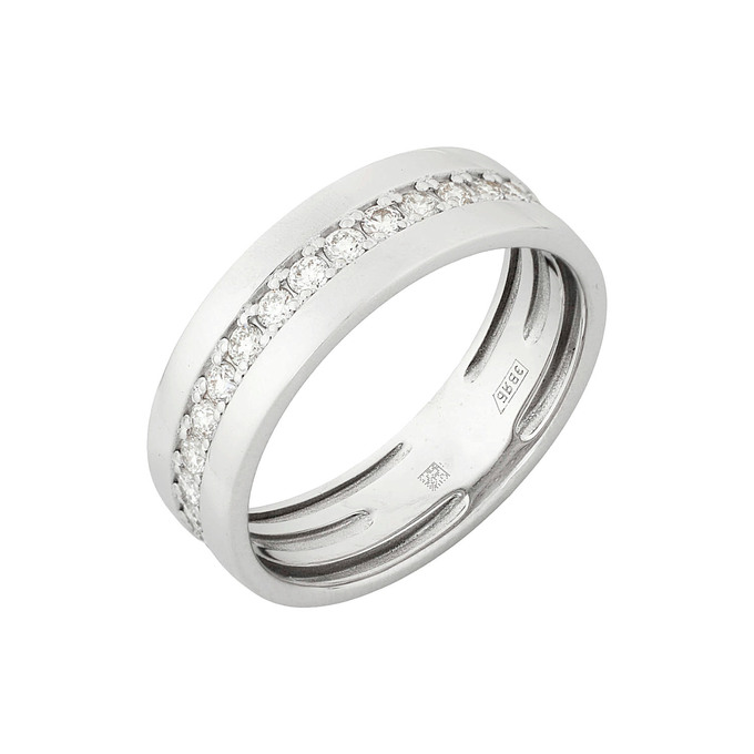 Кольцо из золота 585 пробы c бриллиантами, Л 3606 6868 за 48900