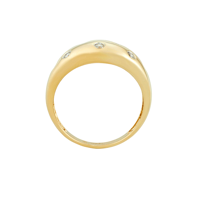 Кольцо из золота 585 пробы c бриллиантами, Л 3013 2470 за 53600