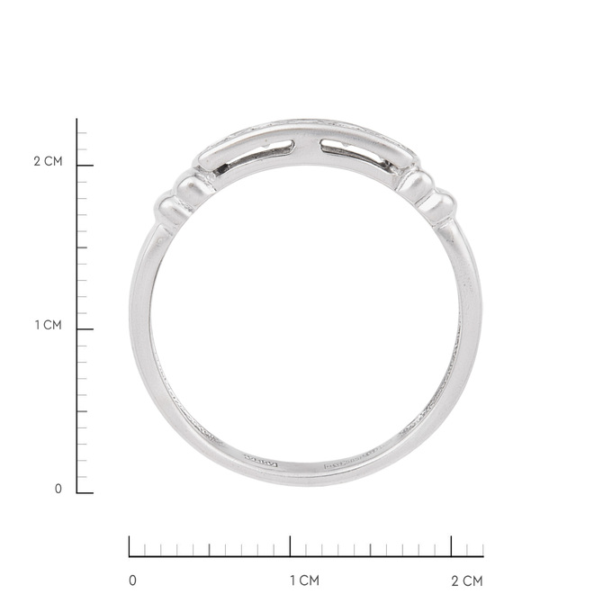 Кольцо из золота 585 пробы c бриллиантами, Л 3309 7746 за 58300