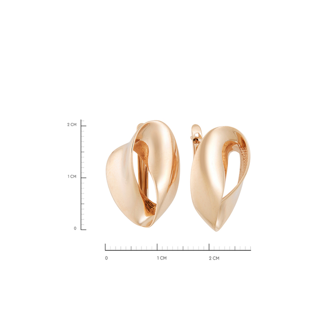 Серьги из золота 585 пробы