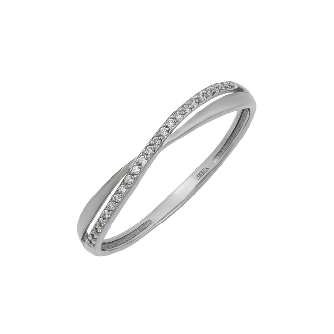 Кольцо из золота 585 пробы c бриллиантами, Л 6602 6738 за 12400