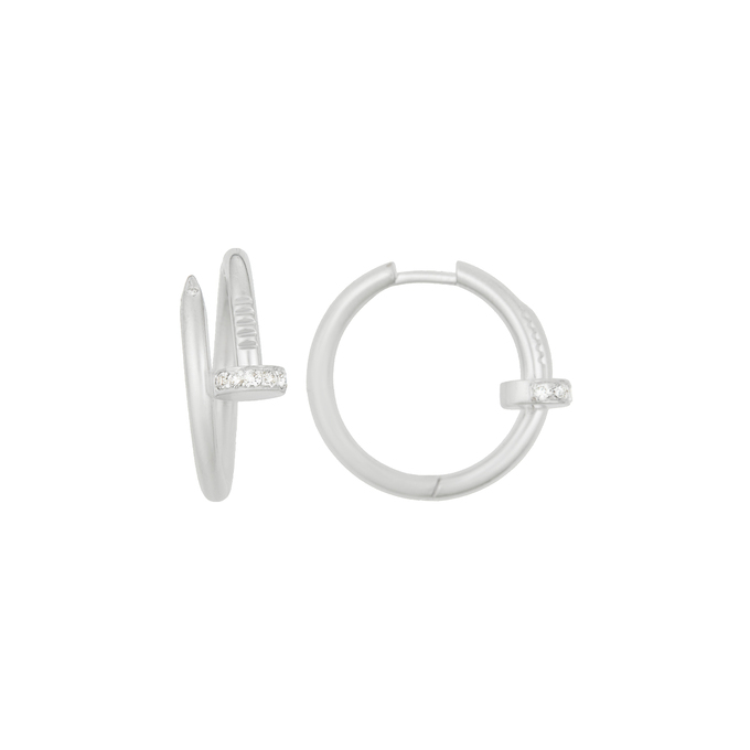 Серьги из золота 750 пробы c бриллиантами