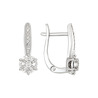 Серьги из золота 585 пробы с бриллиантами
