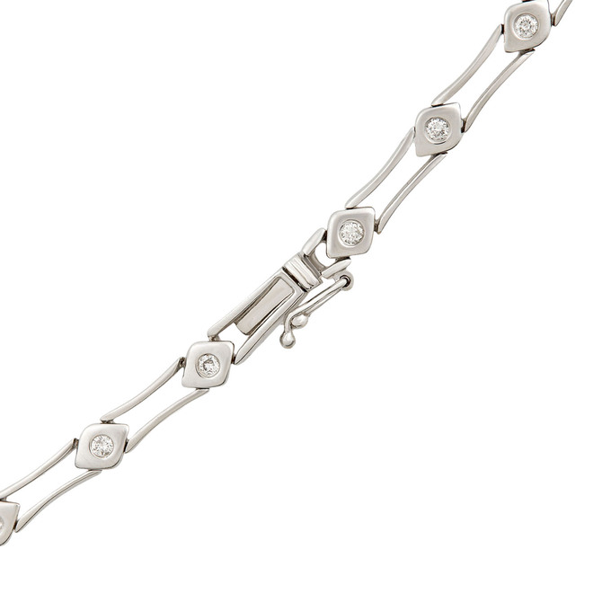 Колье из золота 750 пробы c бриллиантами, Л 0407 7280 за 309000