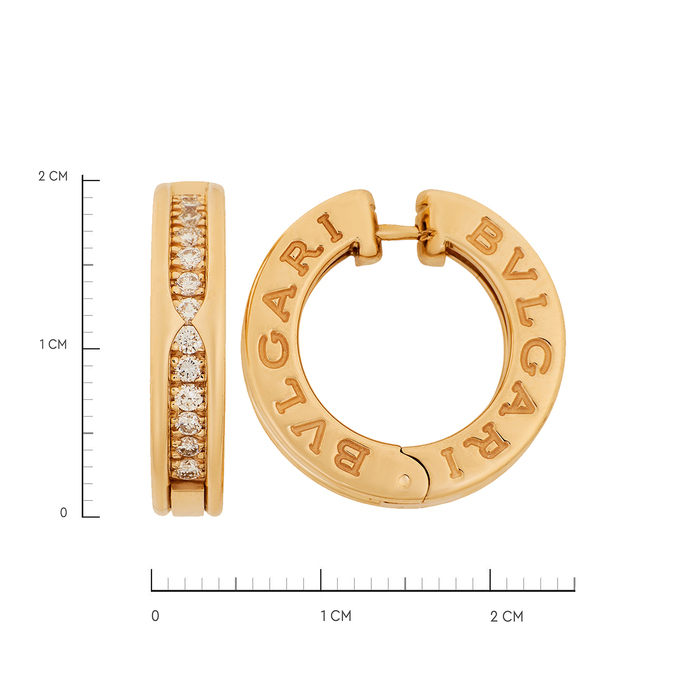 Серьги Bvlgari B.Zero1 Diamonds, Ц О007 3546 за 310000