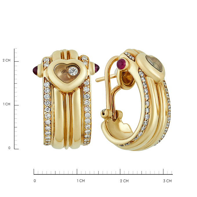 Серьги Chopard Happy Hearts, Ц О007 1610 за 400000