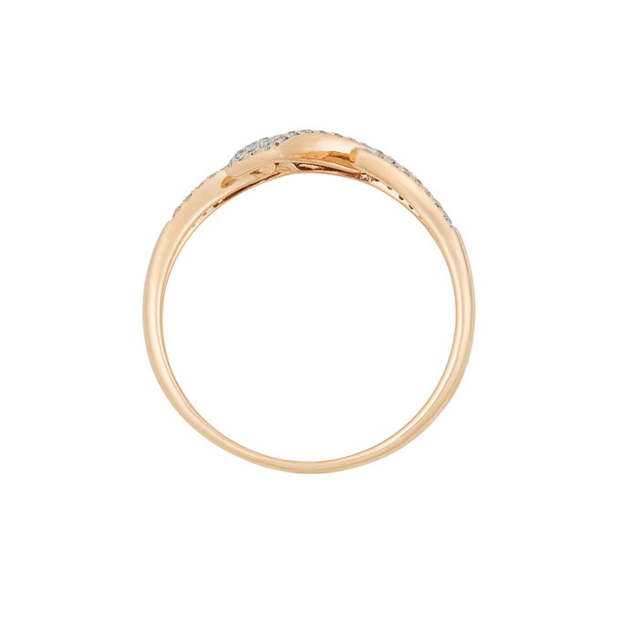 Кольцо из золота 585 пробы c бриллиантами, Л 3209 0061 за 26000