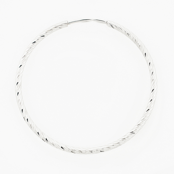 Серьги из белого золота 585 пробы