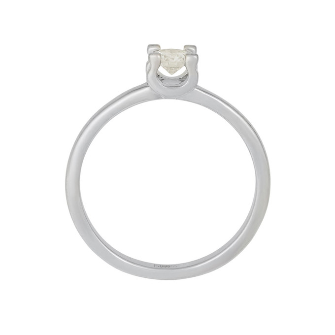 Кольцо из золота 585 пробы c бриллиантом, Л 1911 9734 за 67000