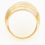 Кольцо из комбинированного золота 585 пробы Л52065352 фото 3