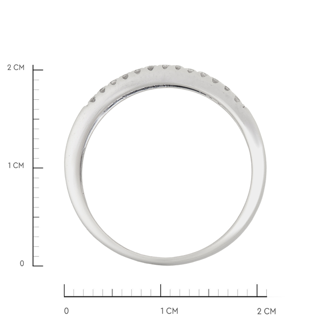 Кольцо из золота 585 пробы c бриллиантами, Л 4609 1860 за 35000