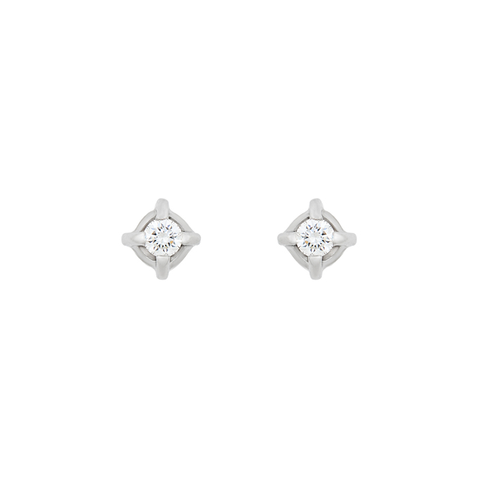 Серьги из золота 585 пробы c бриллиантами, К 0000 4146 за 37000
