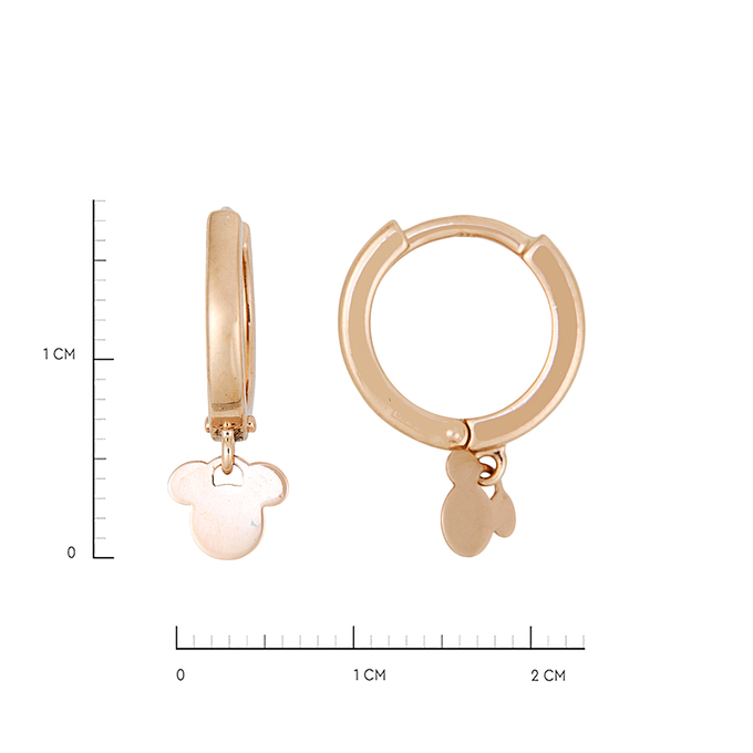 Серьги из золота 585 пробы, Л 6102 7120 за 23440