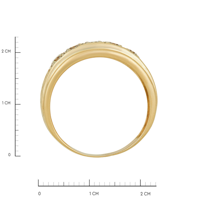 Кольцо из золота 750 пробы c бриллиантами, Л 1208 4474 за 122000