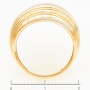 Кольцо из комбинированного золота 585 пробы Л52065352 фото 4