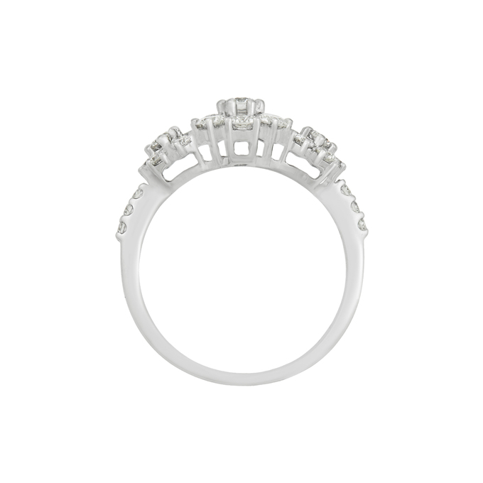 Кольцо из золота 585 пробы c бриллиантами, Л 5207 6443 за 85000