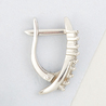 Серьги из золота 585 пробы c фианитами